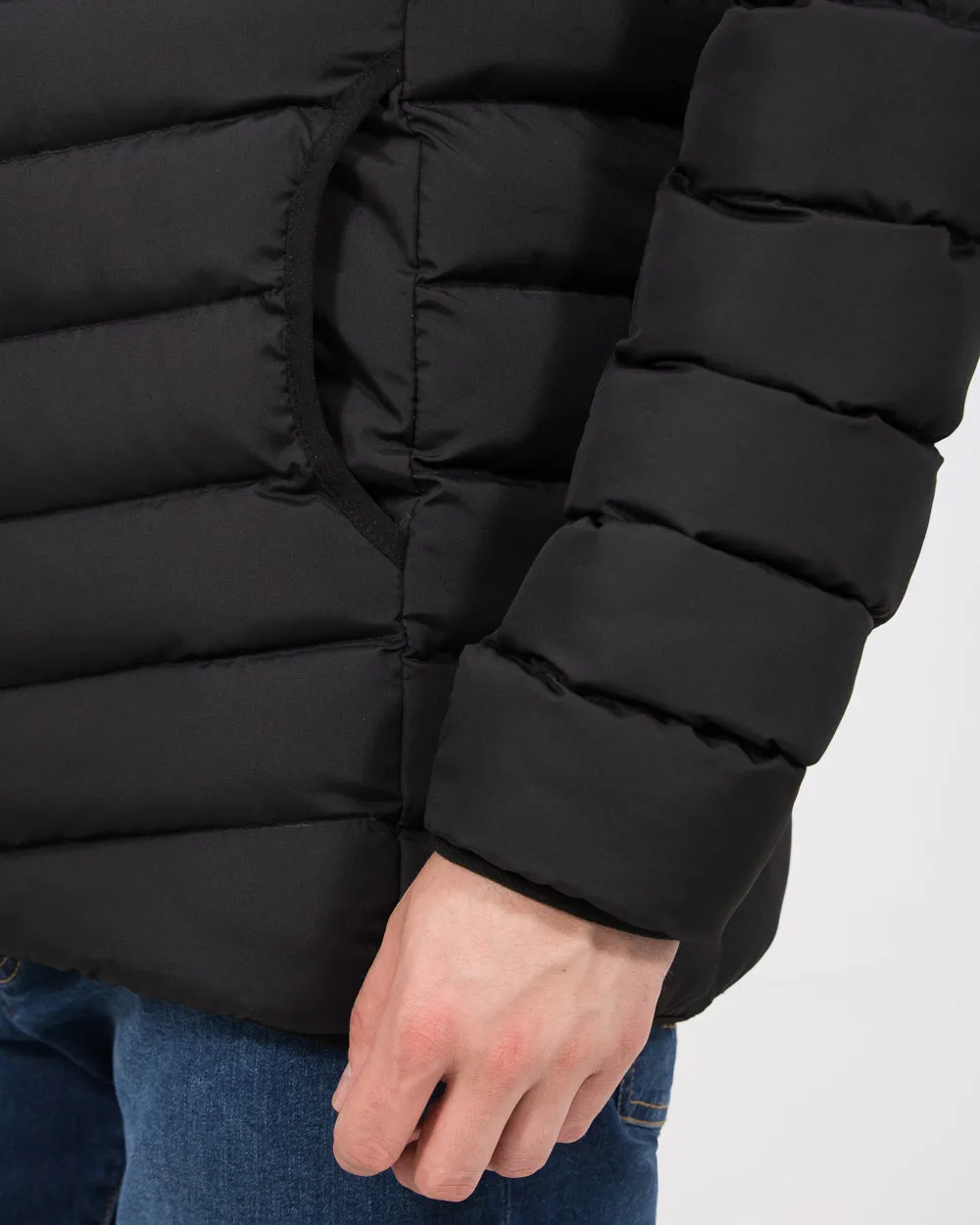 2t Grant Tall Puffer Jacket (black)