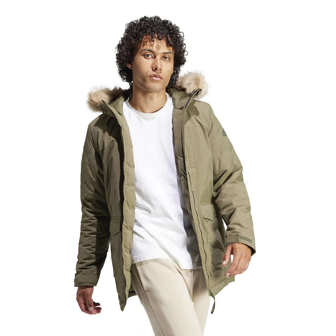 adidas - Men's Hooded Fur Parka (IK0551)