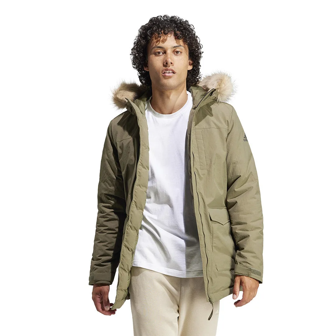 adidas - Men's Hooded Fur Parka (IK0551)