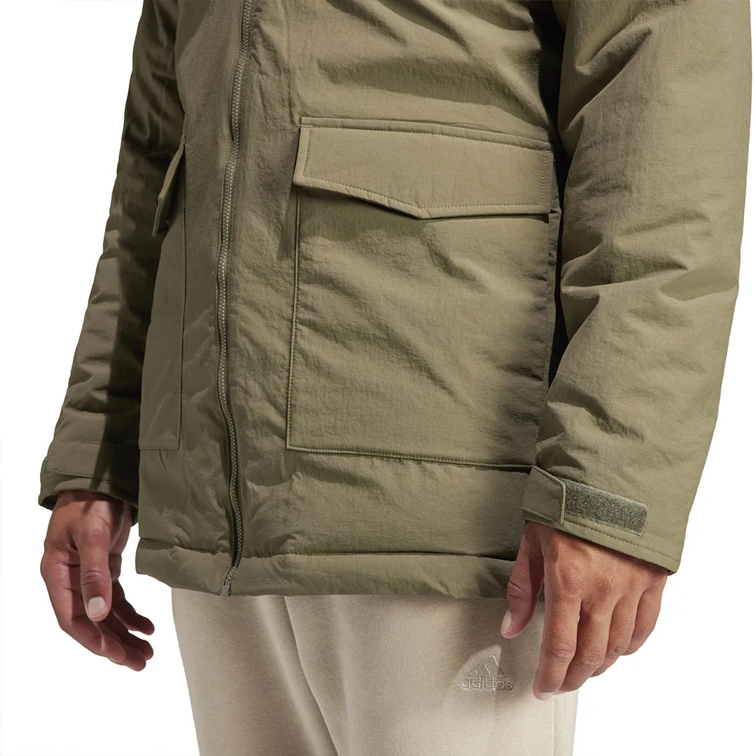 adidas - Men's Hooded Fur Parka (IK0551)