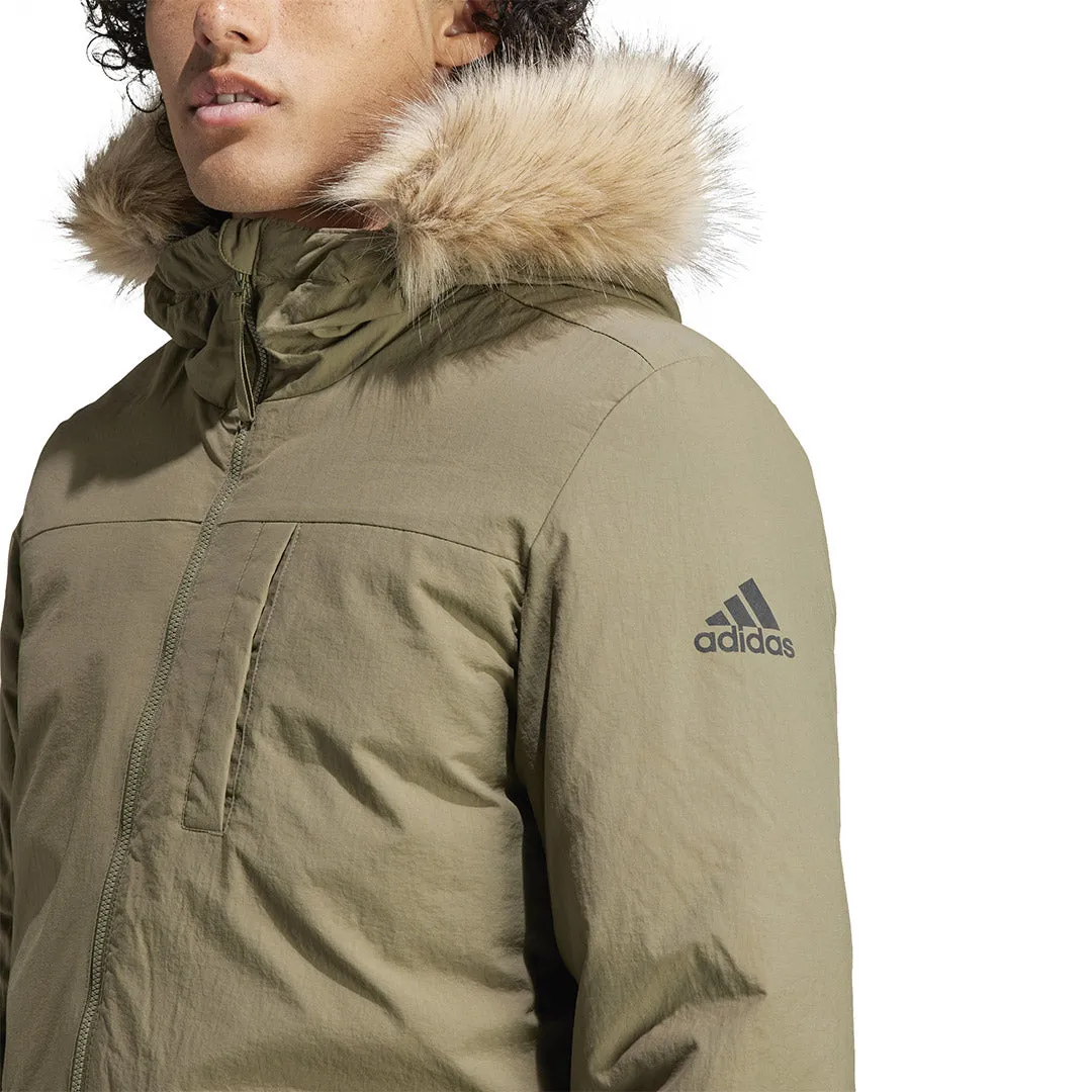 adidas - Men's Hooded Fur Parka (IK0551)