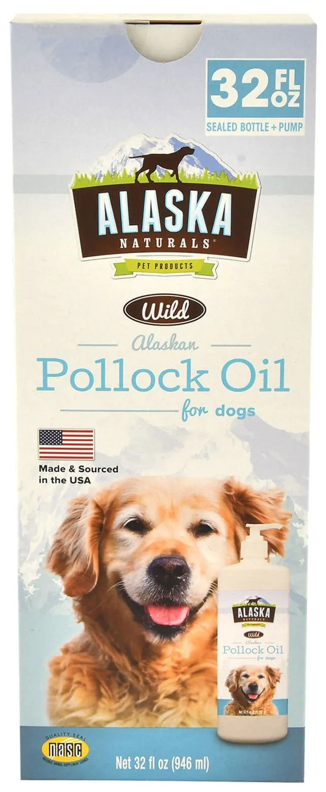 Alaska Naturals Wild Alaskan Pollock Oil for Dogs