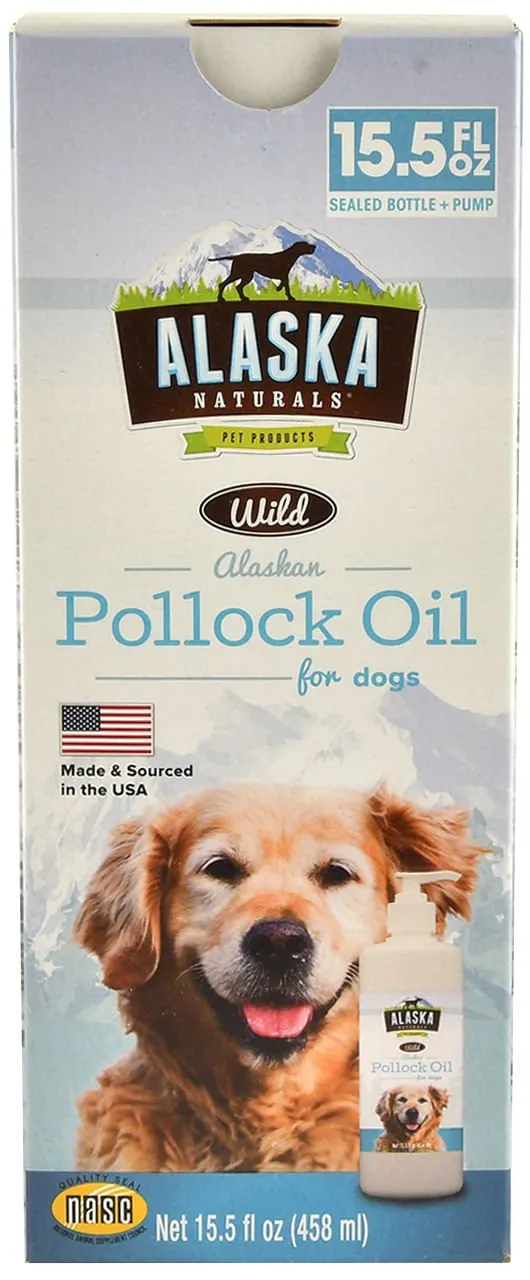 Alaska Naturals Wild Alaskan Pollock Oil for Dogs