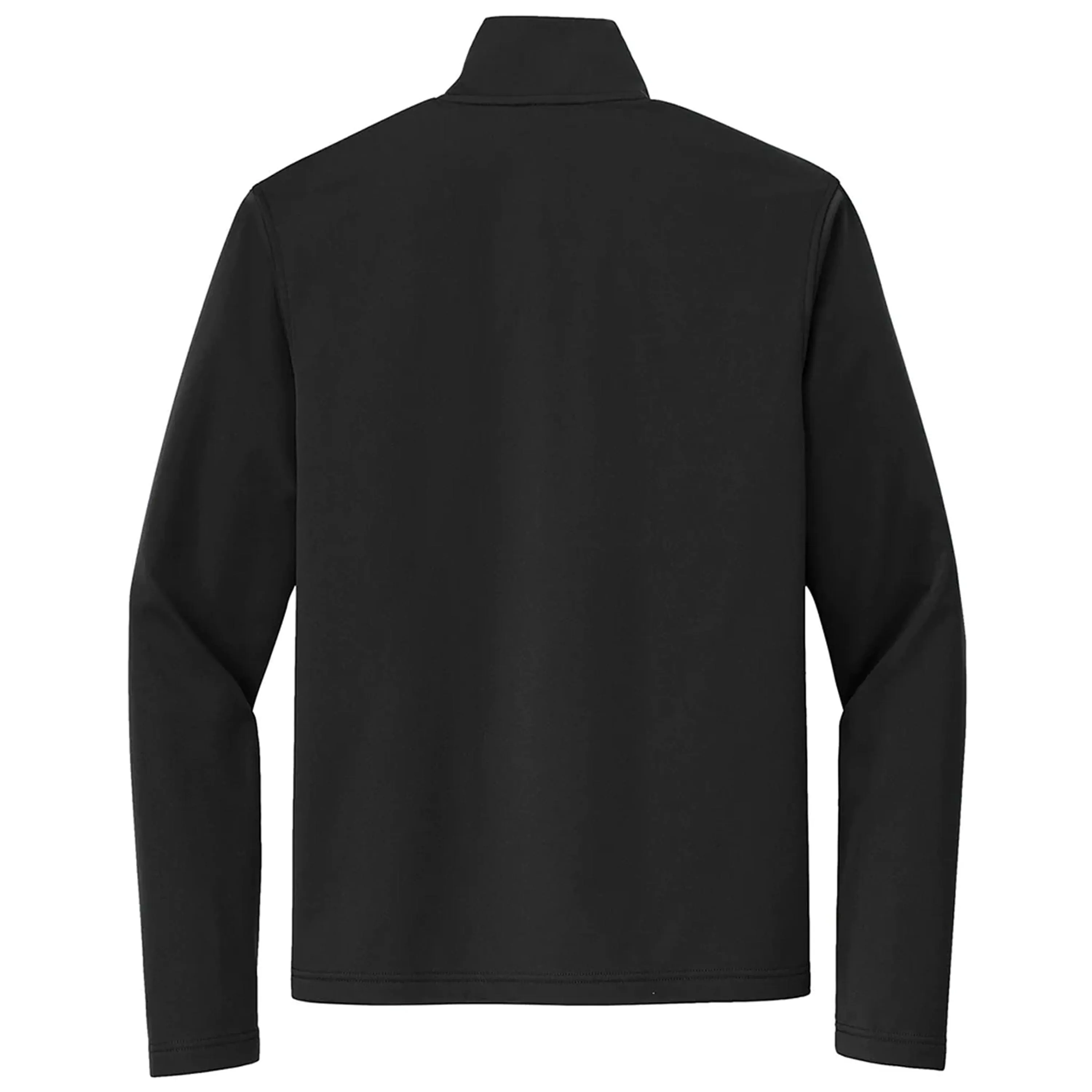 Aluminum Embroidered Flexshell Black Jacket