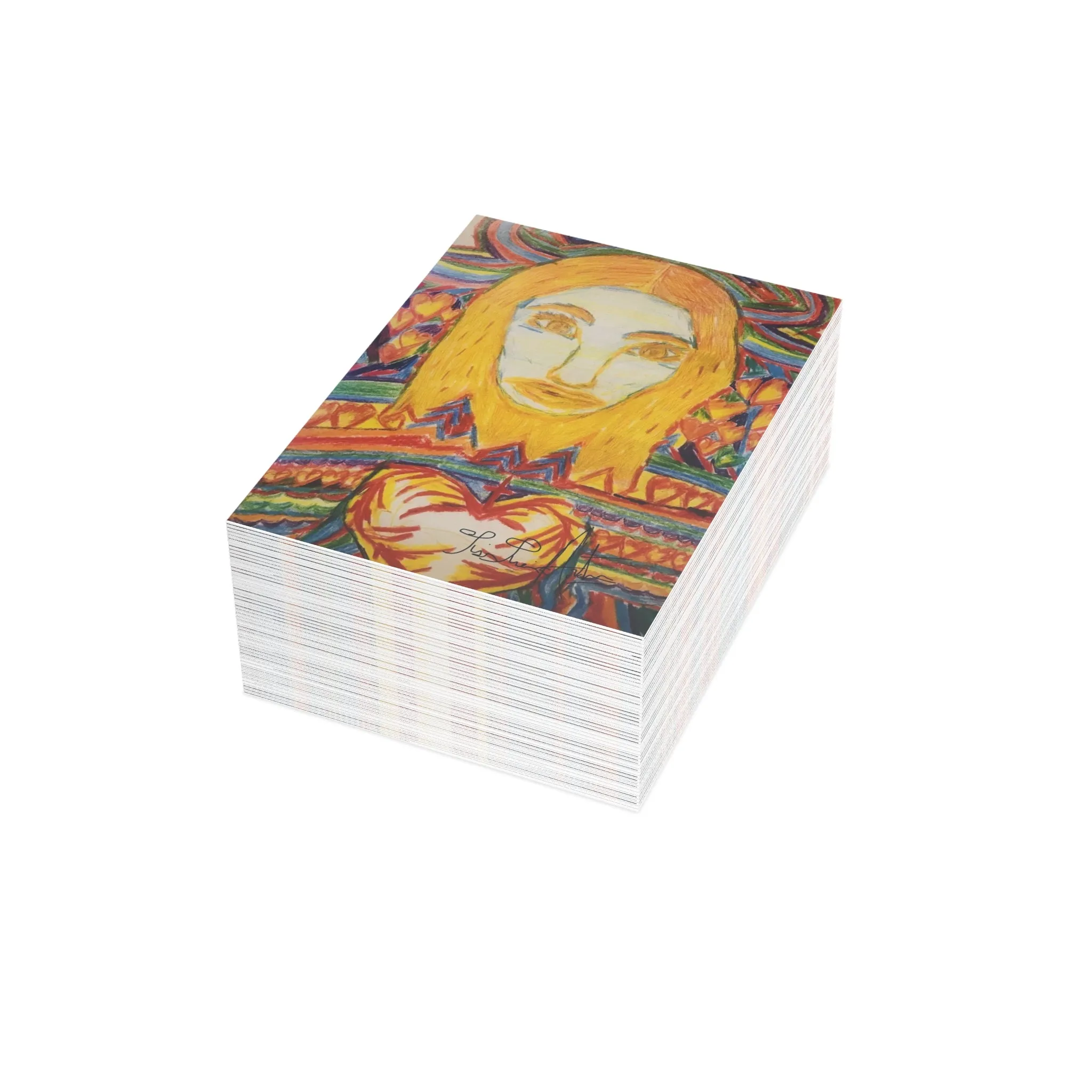 ARCHANGEL MICHAEL CARD (Greeting Cards (1, 10, 30, and 50pcs))