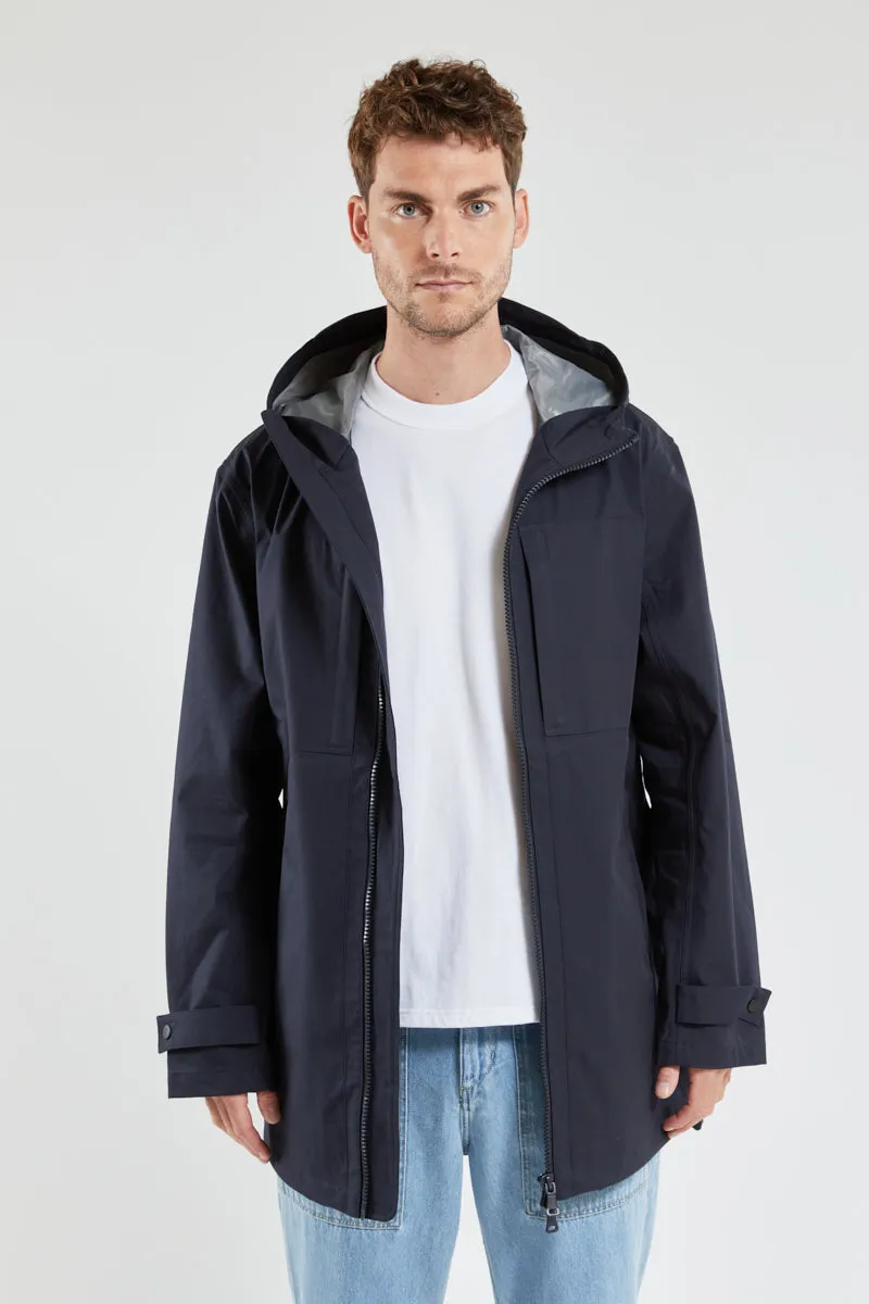 ARMOR LUX - Mid-length Heritage Parka (Navy)