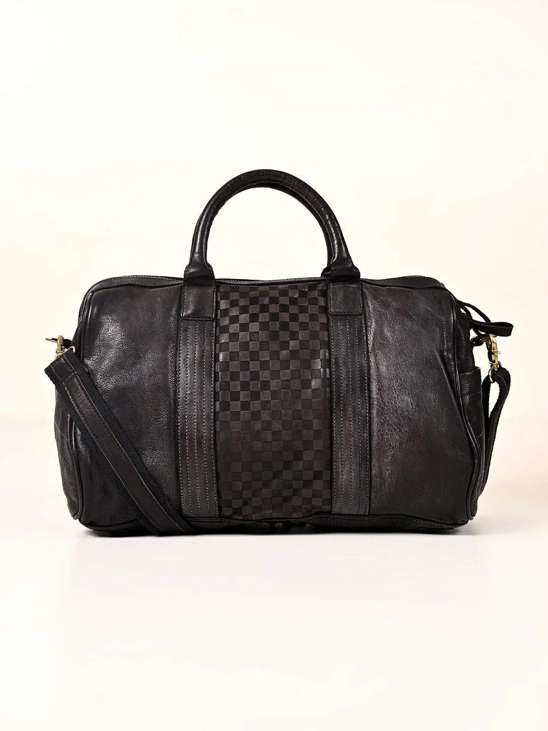 Art N Vintage Alexander: Real Leather Duffle Bag