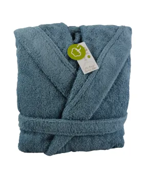 ARTG® organic bathrobe with hood | Blue