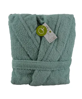 ARTG® organic bathrobe with hood | Green