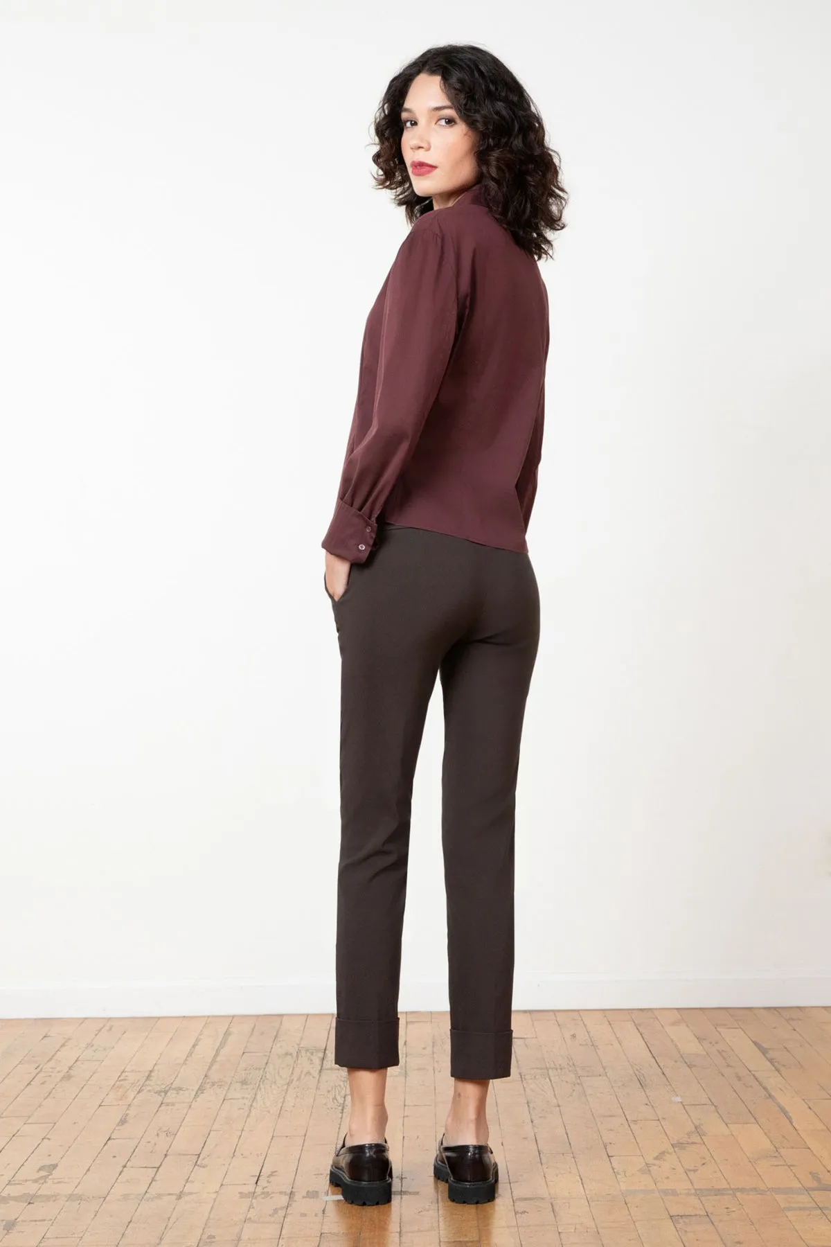 Avenue Montaigne Ben Pull On Pant F1742 | Brown