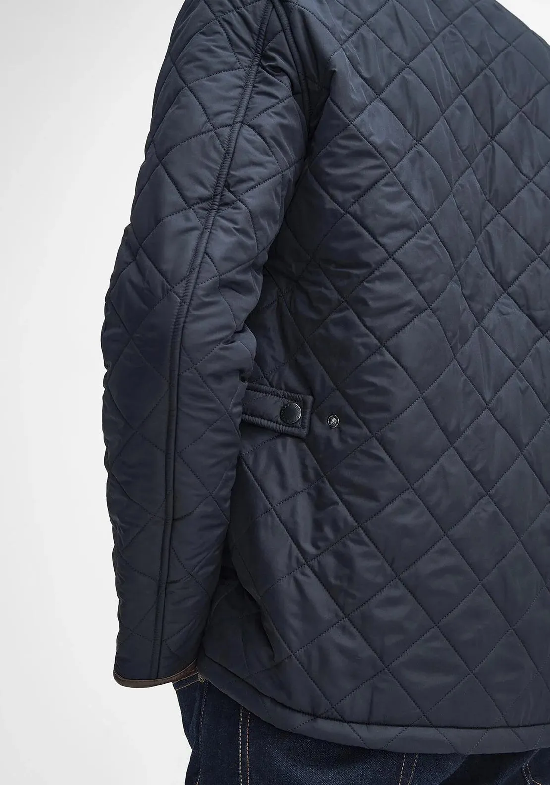 Barbour Men's Powell Quilted Chelsea Style Jacket, Navy