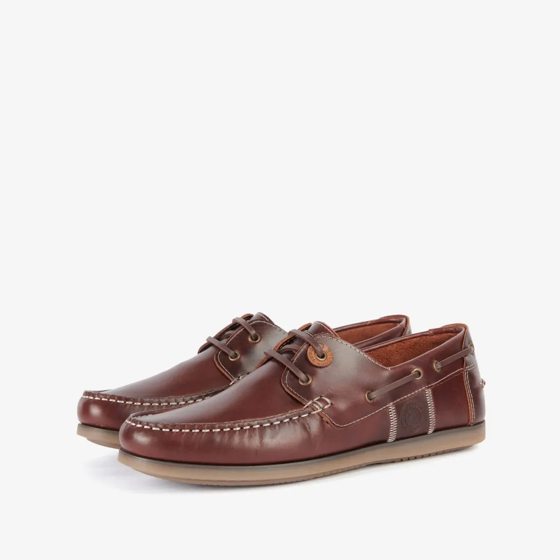 Barbour Wake Boat Shoe Mahogany MFO0684BR73