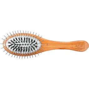 Bass Brushes Style & Detangle Hybrid Groomer Brush For Dogs