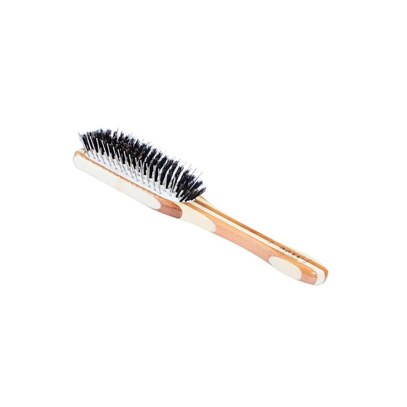 Bass Brushes Style & Detangle Hybrid Groomer Brush For Dogs