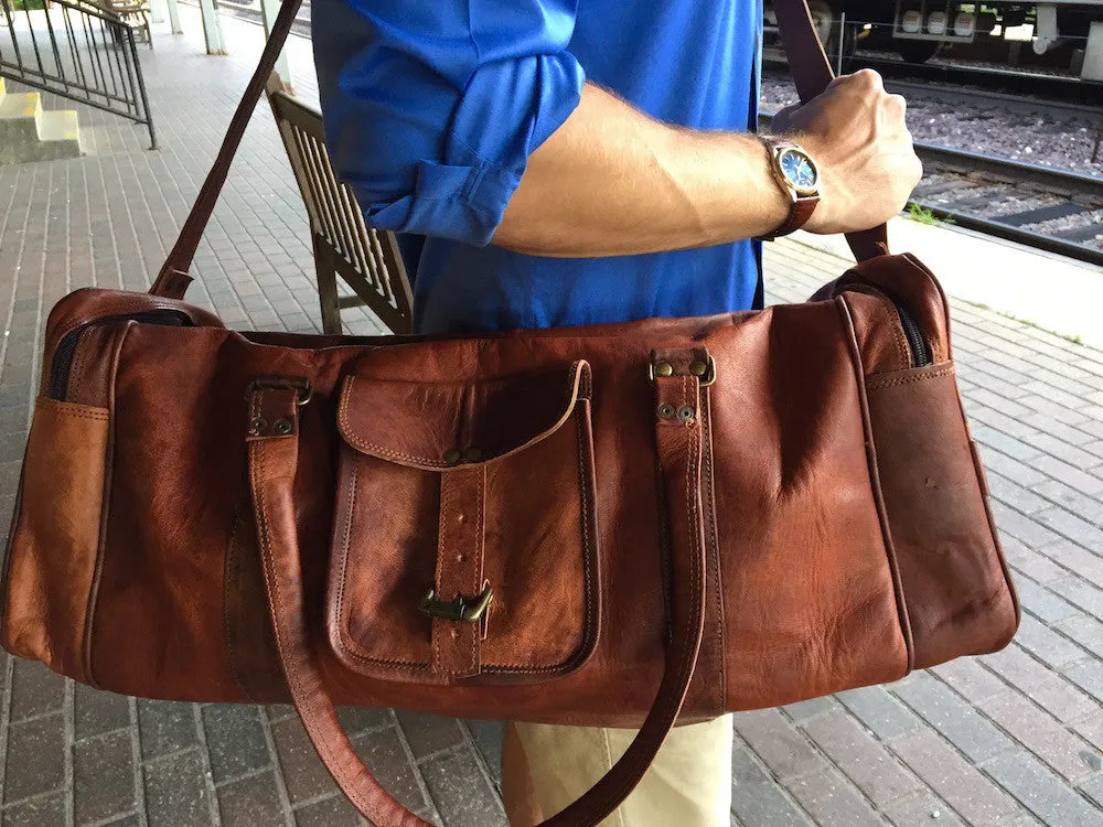 Best Leather Duffle Bag