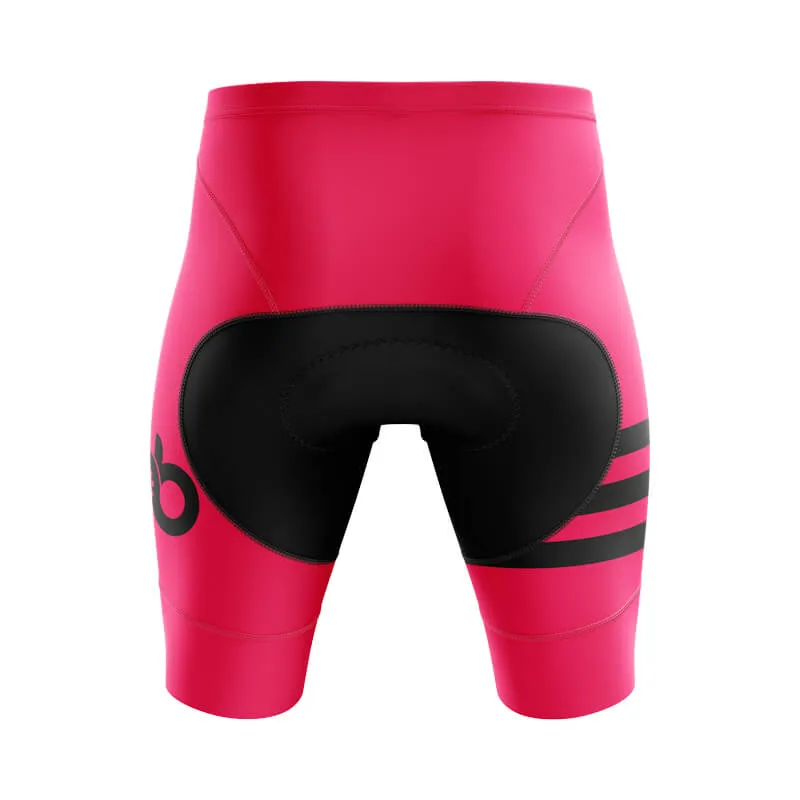 Bicycle Booth Stripes (Pink) Shorts & Pants