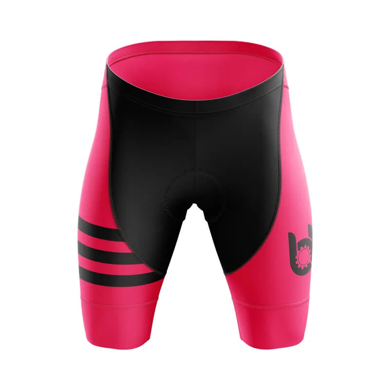 Bicycle Booth Stripes (Pink) Shorts & Pants