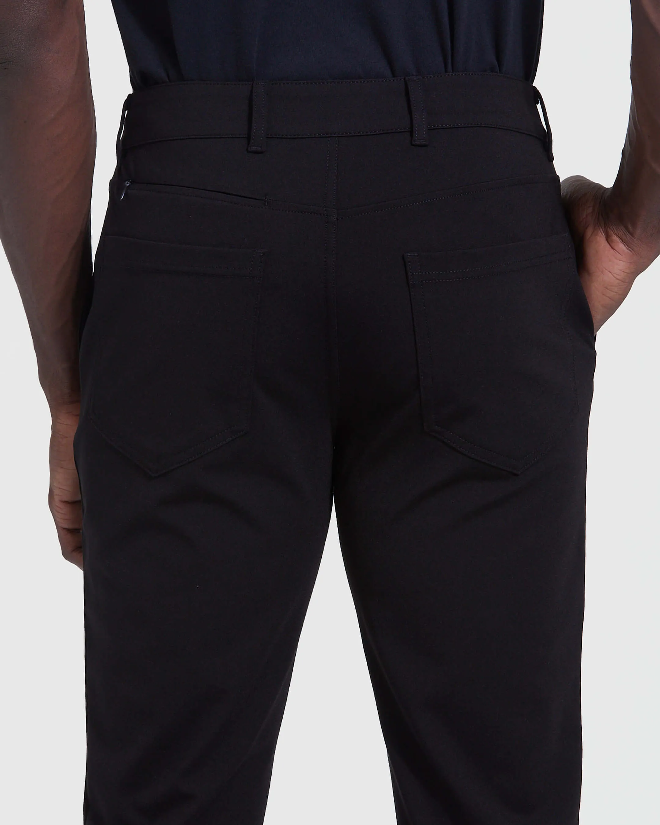 Black Commuter Pant