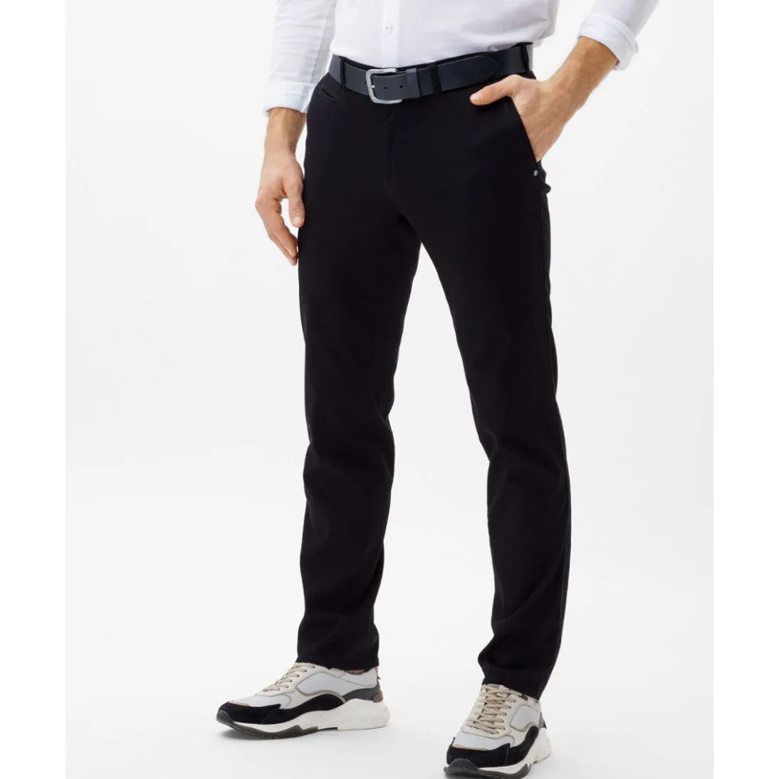 Brax Fabio Hi Flex Slim Fit Stretch Chino Black 80-1750