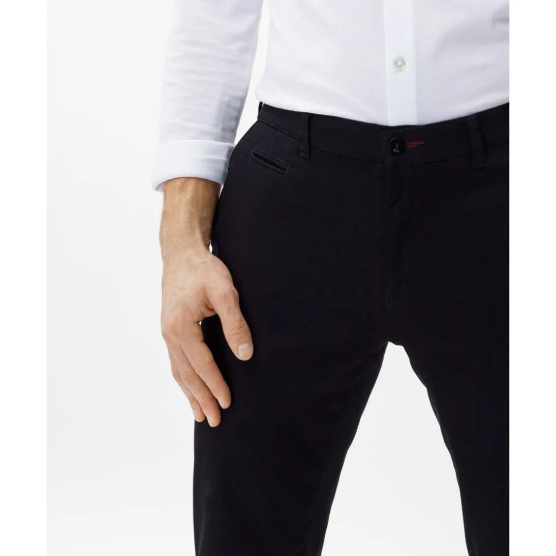 Brax Fabio Hi Flex Slim Fit Stretch Chino Black 80-1750