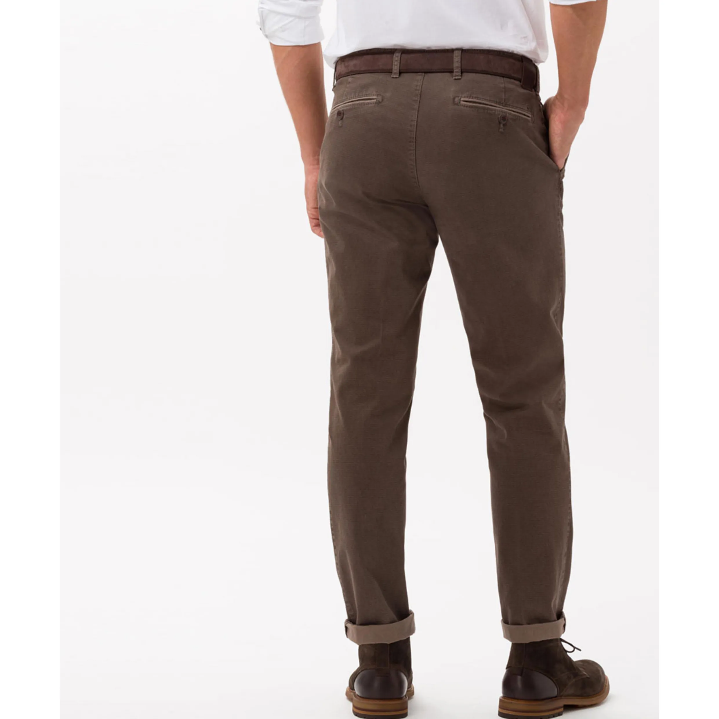 Brax Finest Pima Cotton Chinos Everest C 83-1447 - Nut