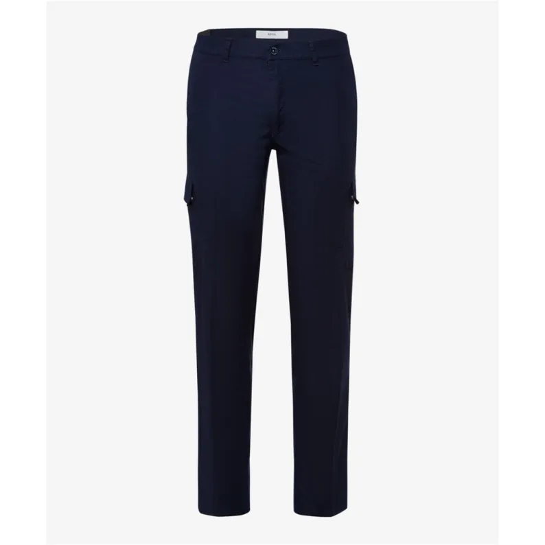 Brax Hi-FLEX: Slim Cargo Combat Chinos 84-1557 Navy