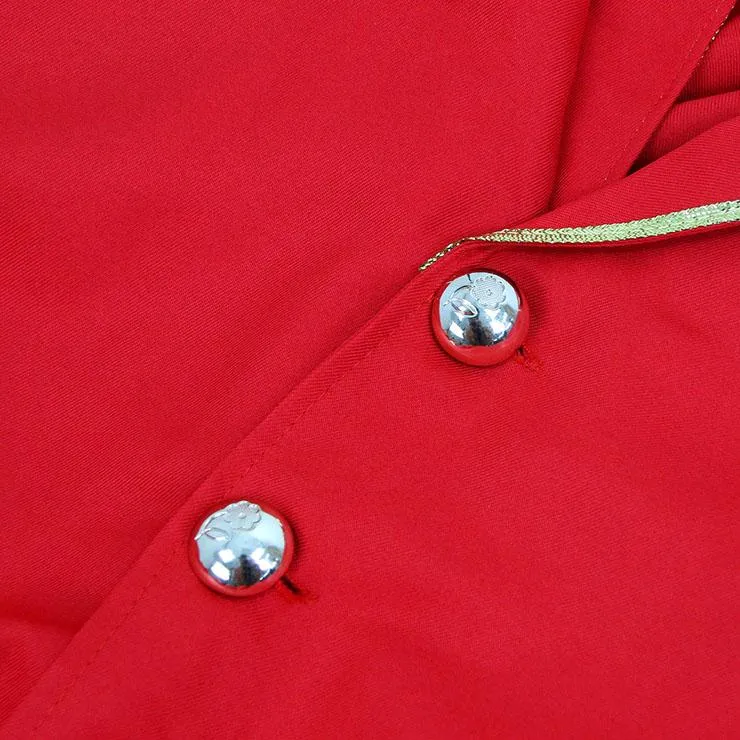 Burlesque Men's Red Ringmaster Tailcoat Jacket