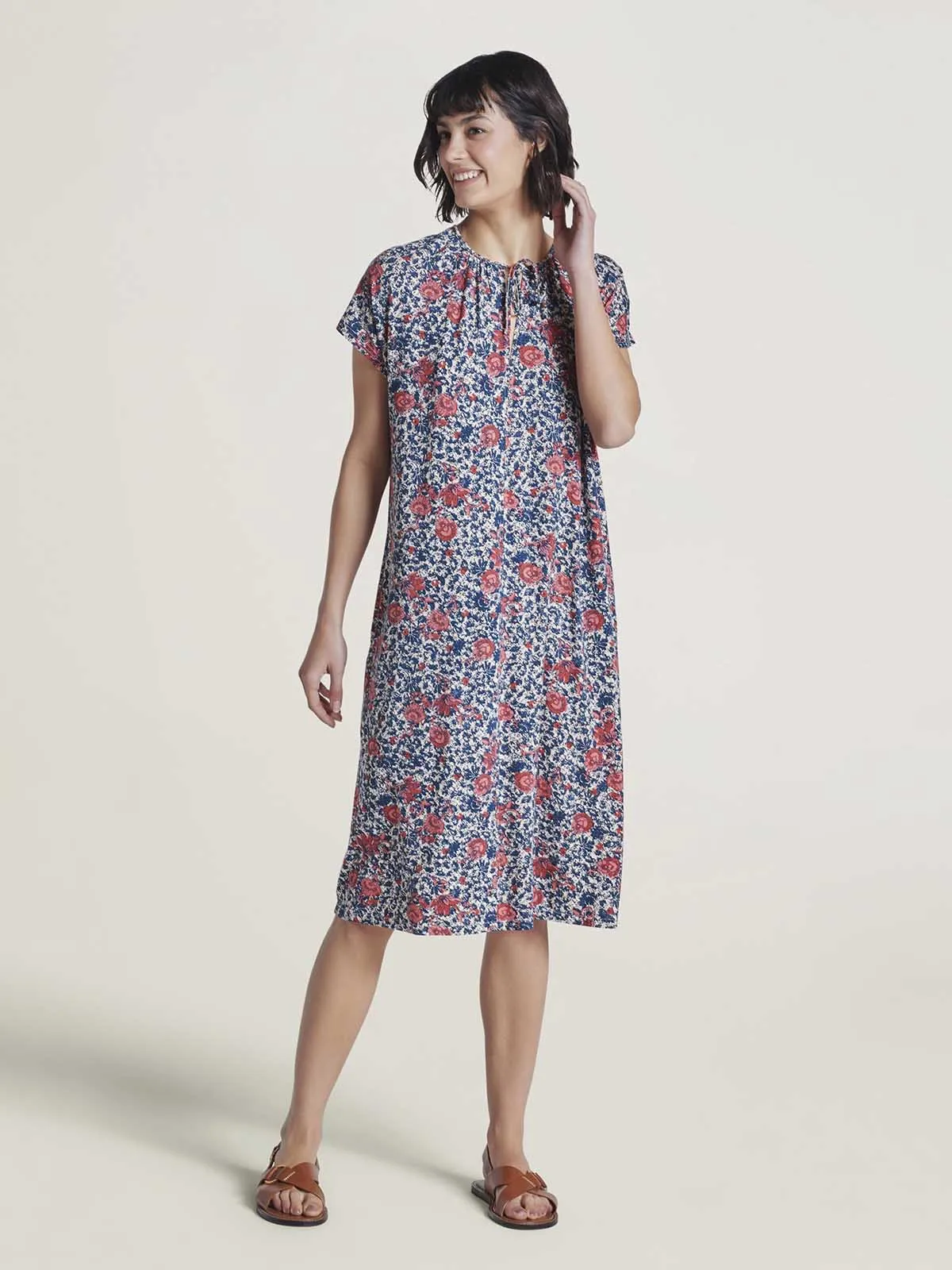 Caileigh Lenzing™ EcoVero™ Jersey Dress - Multi