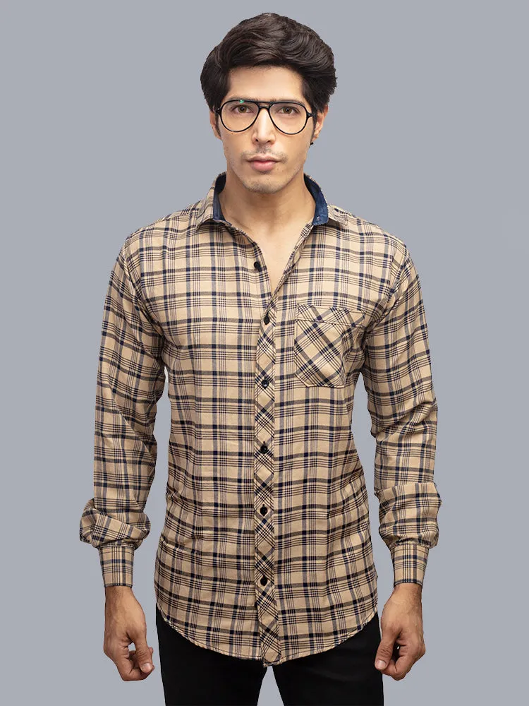 Casual Shirts for Men - Classic Checked Cotton Men