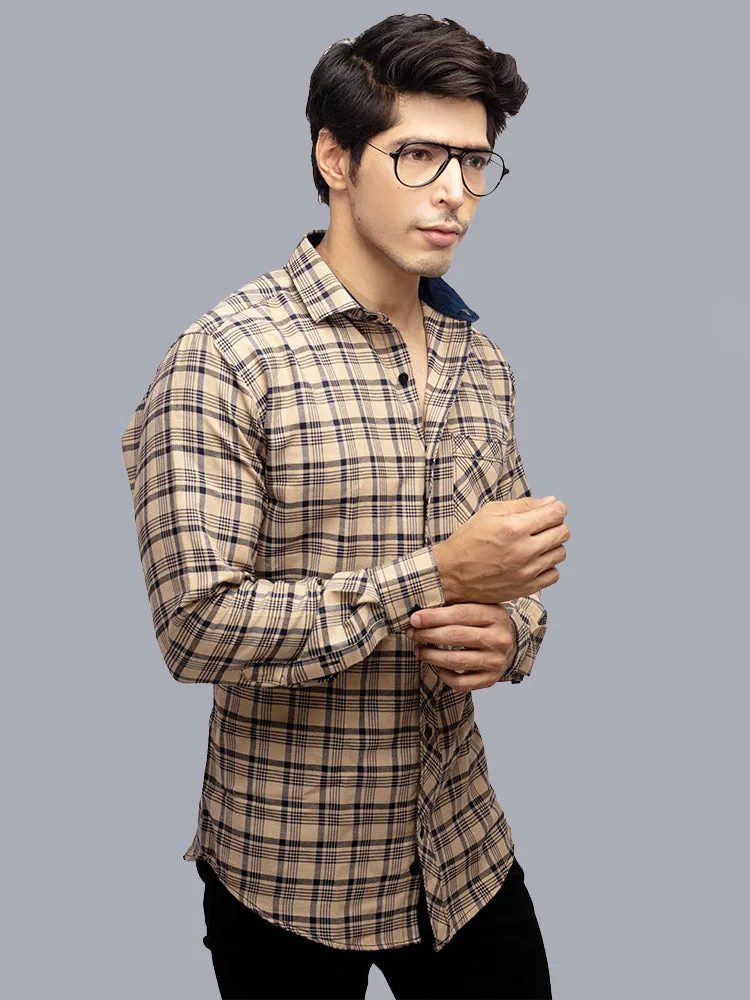 Casual Shirts for Men - Classic Checked Cotton Men