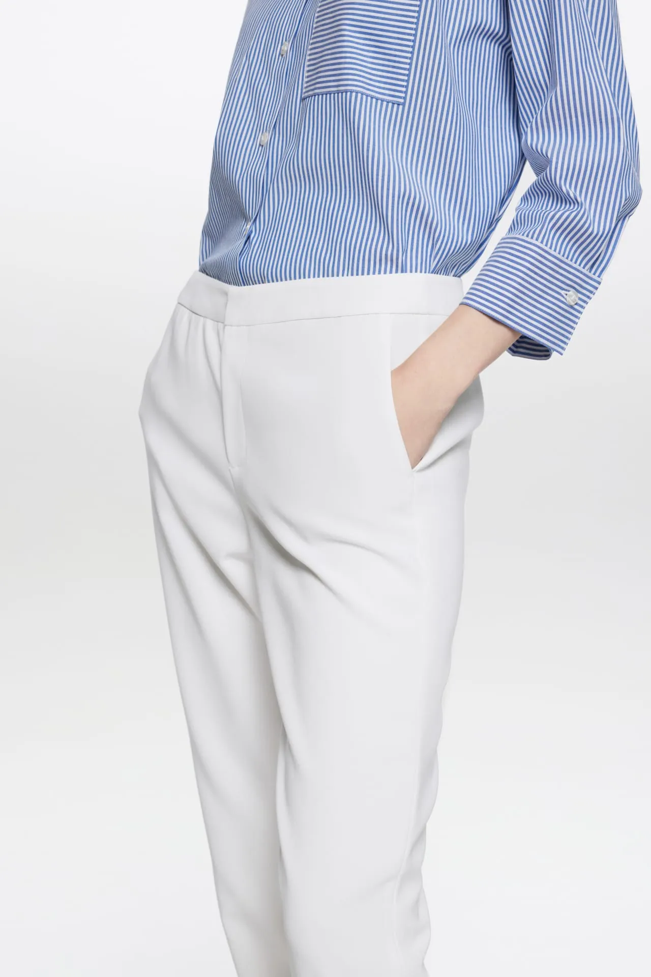 Celeste Crepe Suit Pants