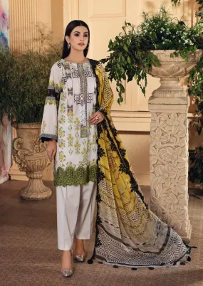 Charizma Infinity Edition 3 · Embroidered Lawn With Chiffon Dupatta – CIN-16