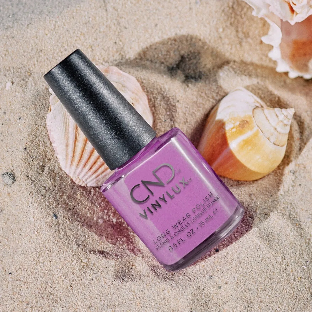 CND - Vinylux Topcoat & It's Now Oar Never 0.5 oz - #355