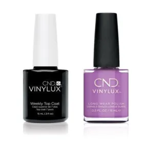 CND - Vinylux Topcoat & It's Now Oar Never 0.5 oz - #355