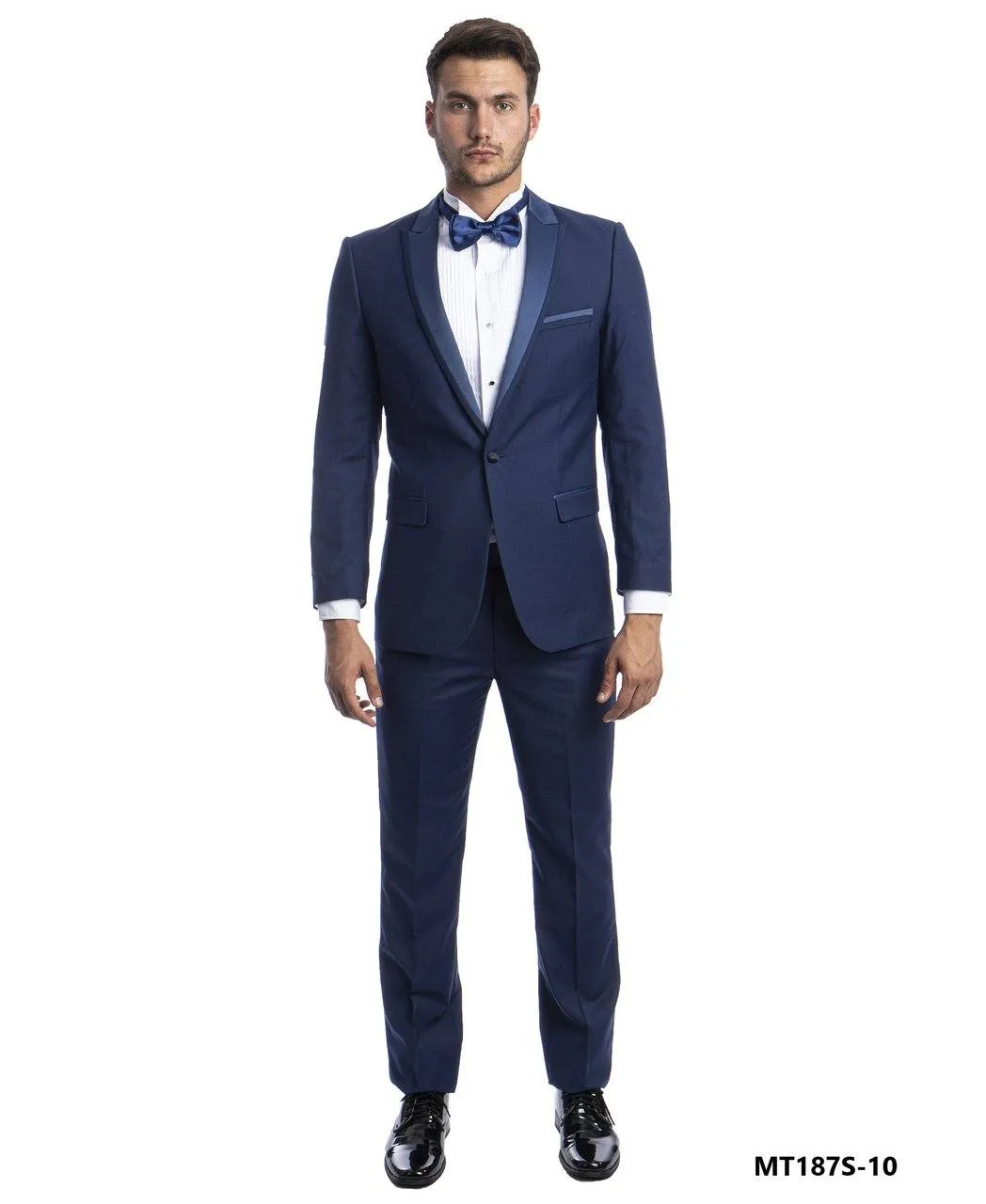 Cobalt Blue Slim Men's Tuxedo Suit