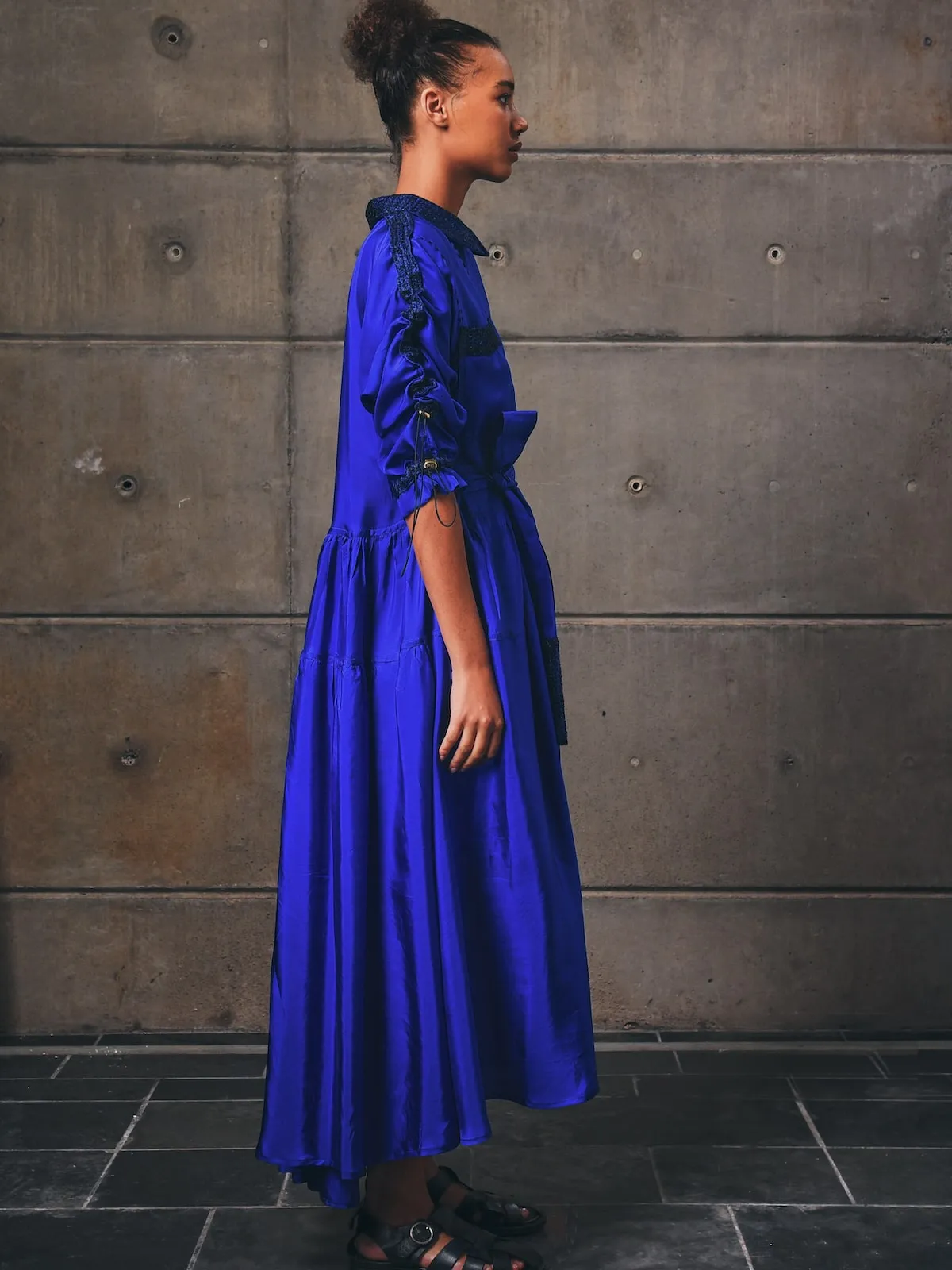 Cobalt Utility Dress