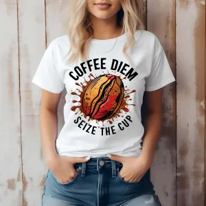 Coffee Deim - Seize the Cup  - Women's Relaxed T-Shirt