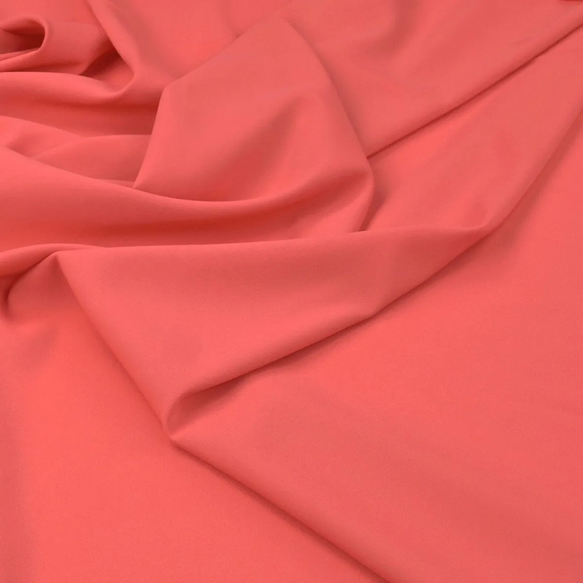 Coral Crepe Fabric 97192