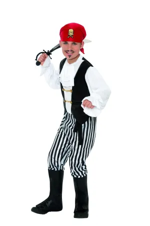 Deadly Pirate Child's Costume