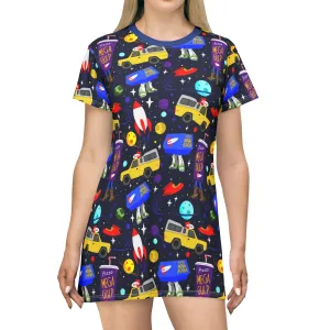 Disney Toy Story Arcade Pizza T-Shirt Dress