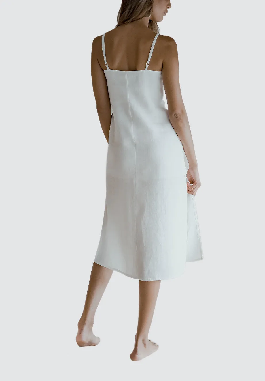 Dress Mary | White