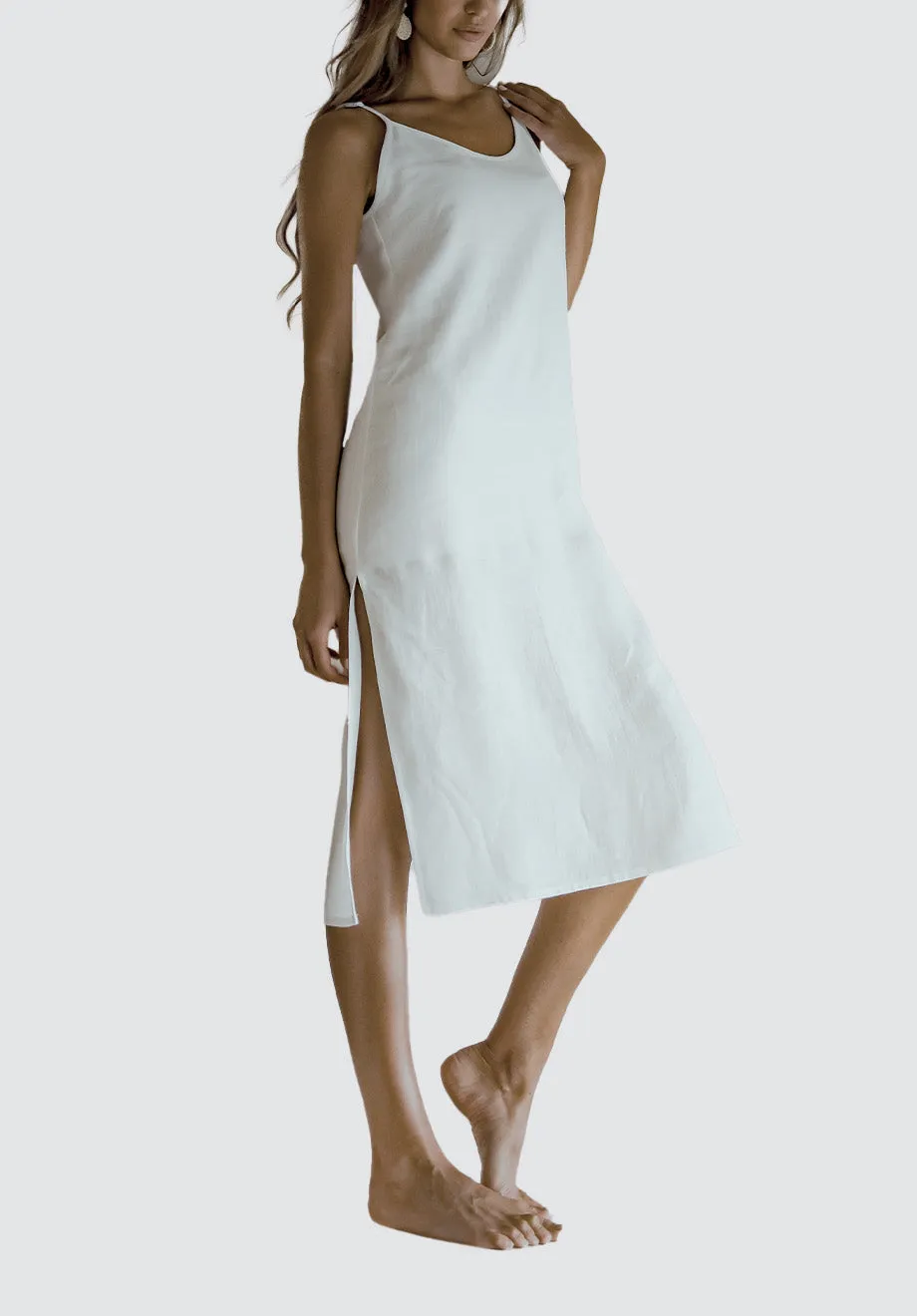 Dress Mary | White