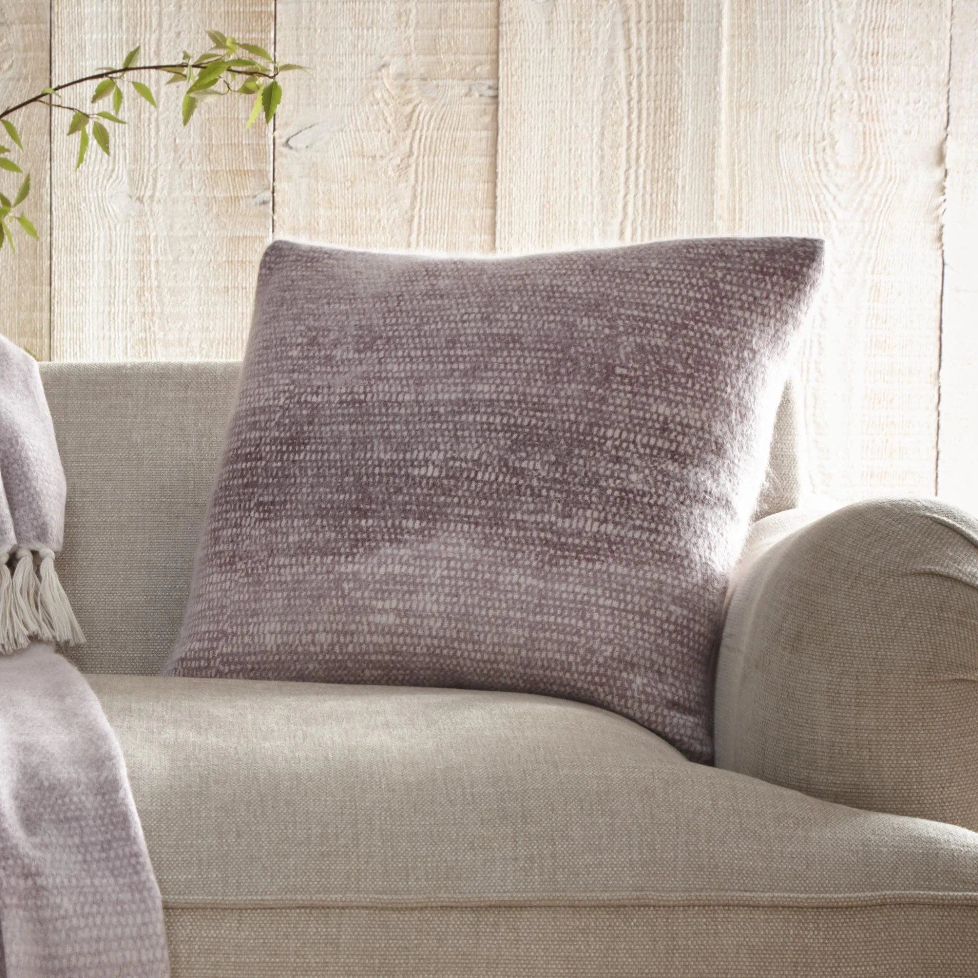 Drift Home Bretton Cushion - Mauve