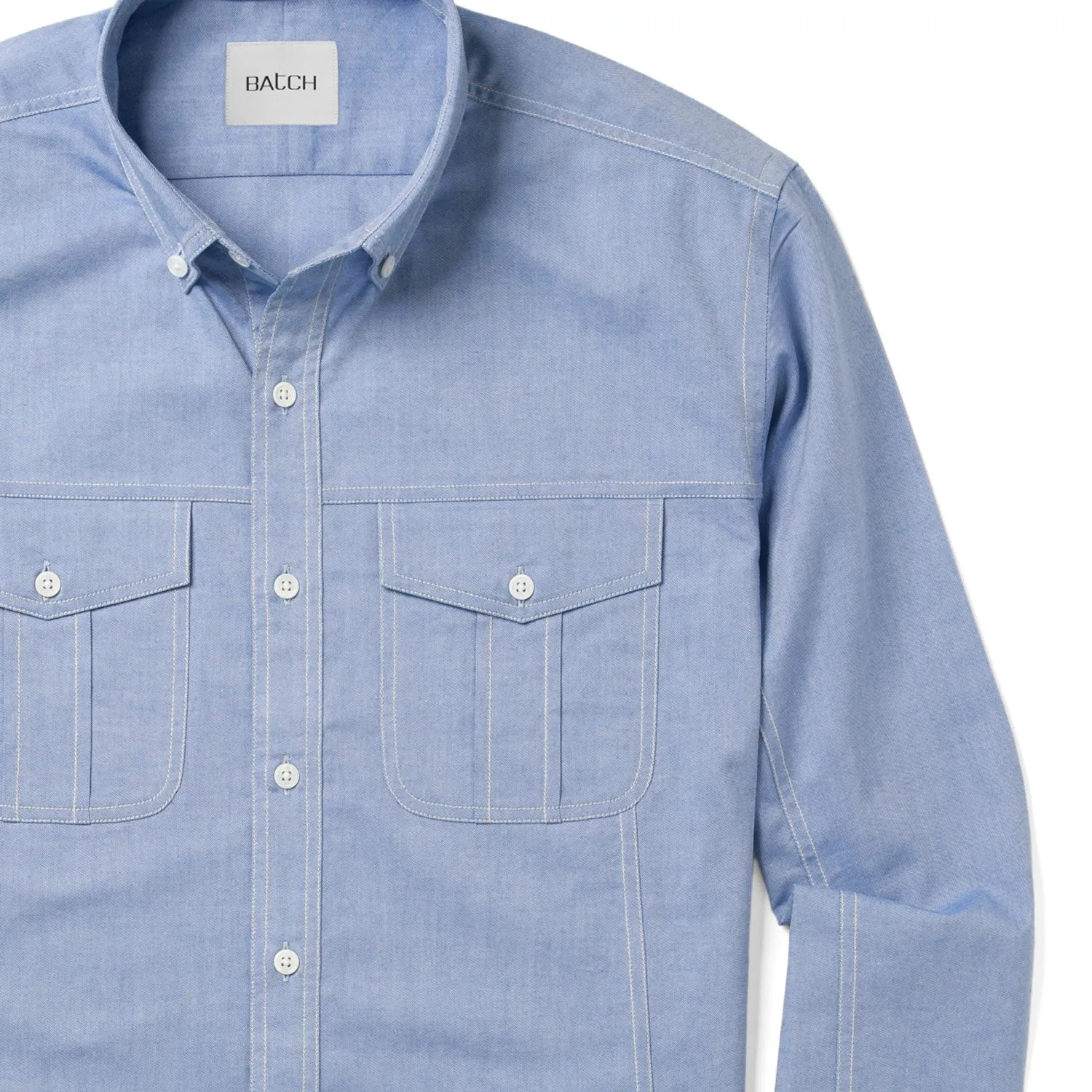 Editor Shirt – Classic Blue Oxford