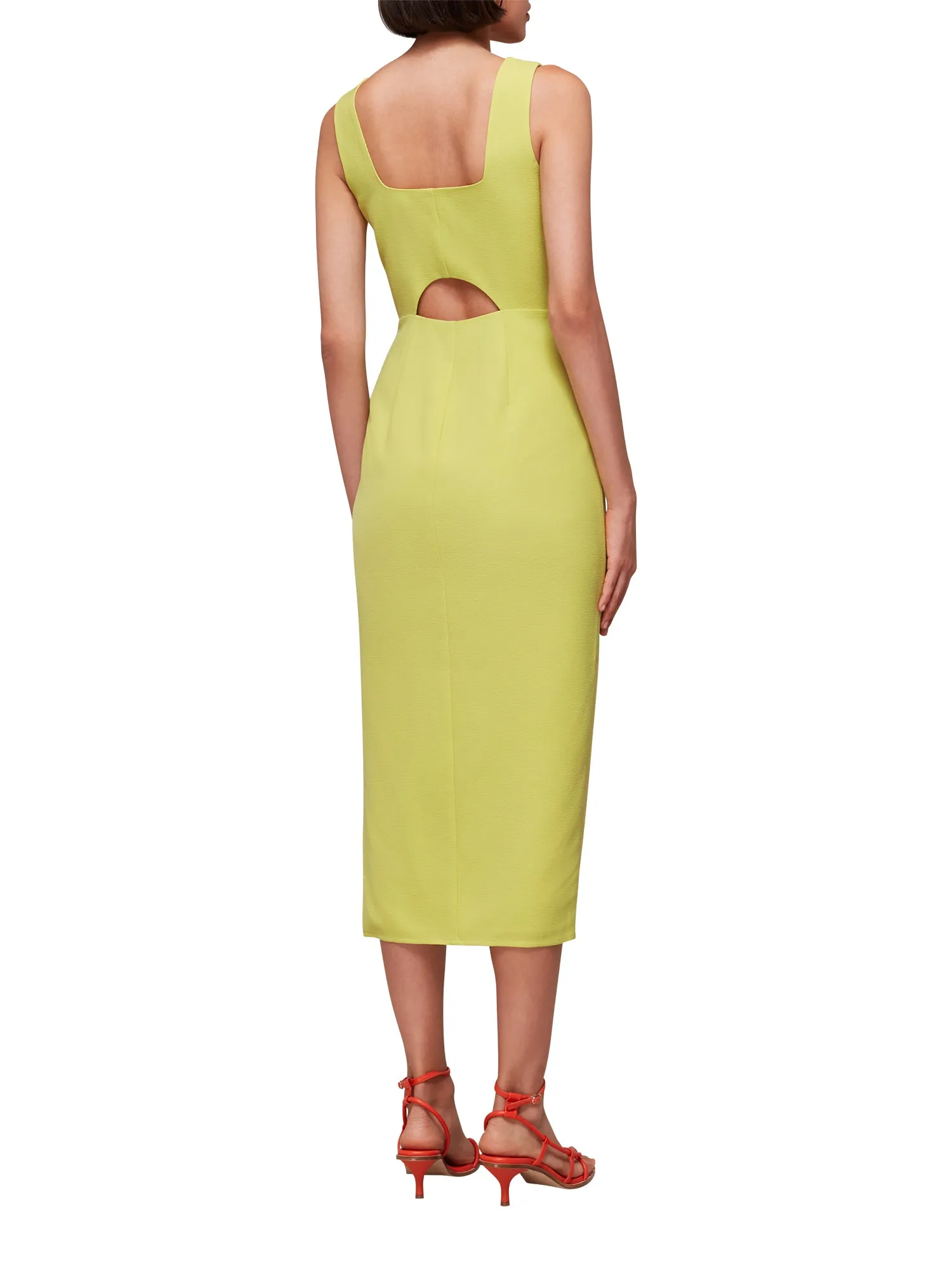 Elenor Square Neck Midi Dress