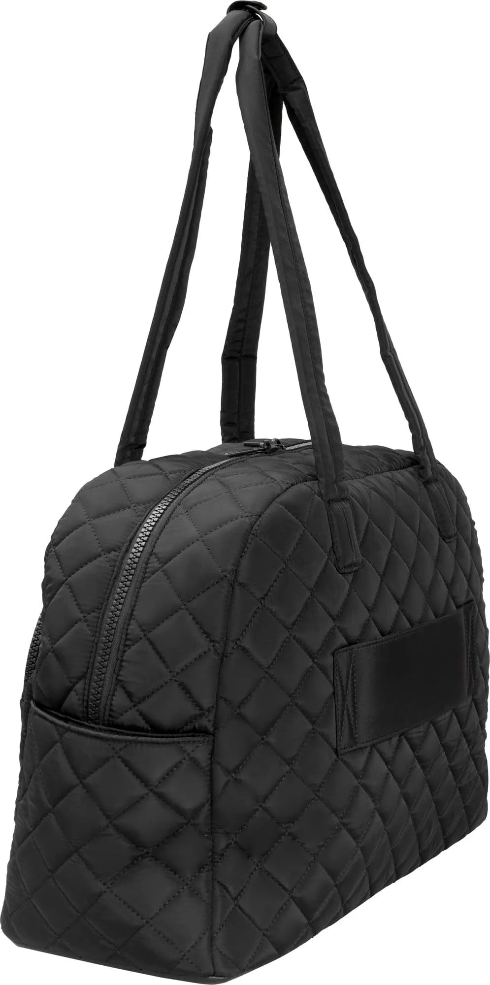 Ellen Tracy 20 Inch Diamond Nylon Quilted Duffel