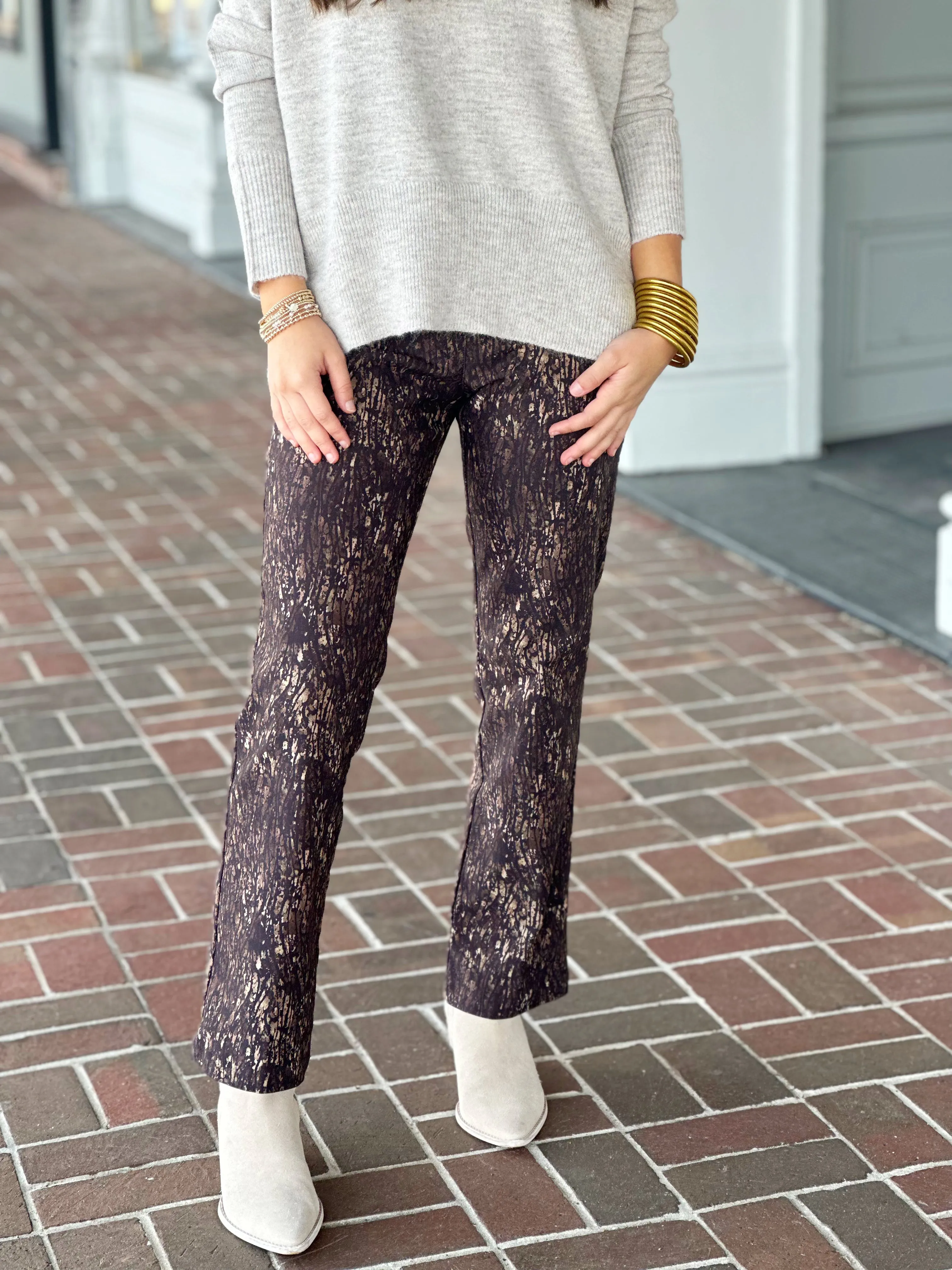 Elliott Lauren Printed Pull On Pant