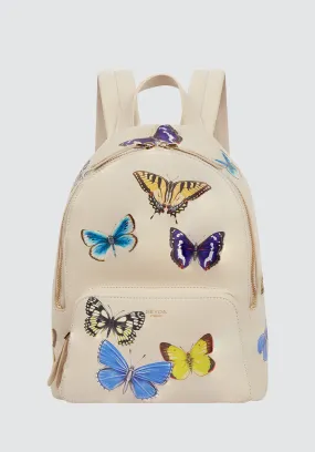 Emma Backpack | Ivory Butterflies