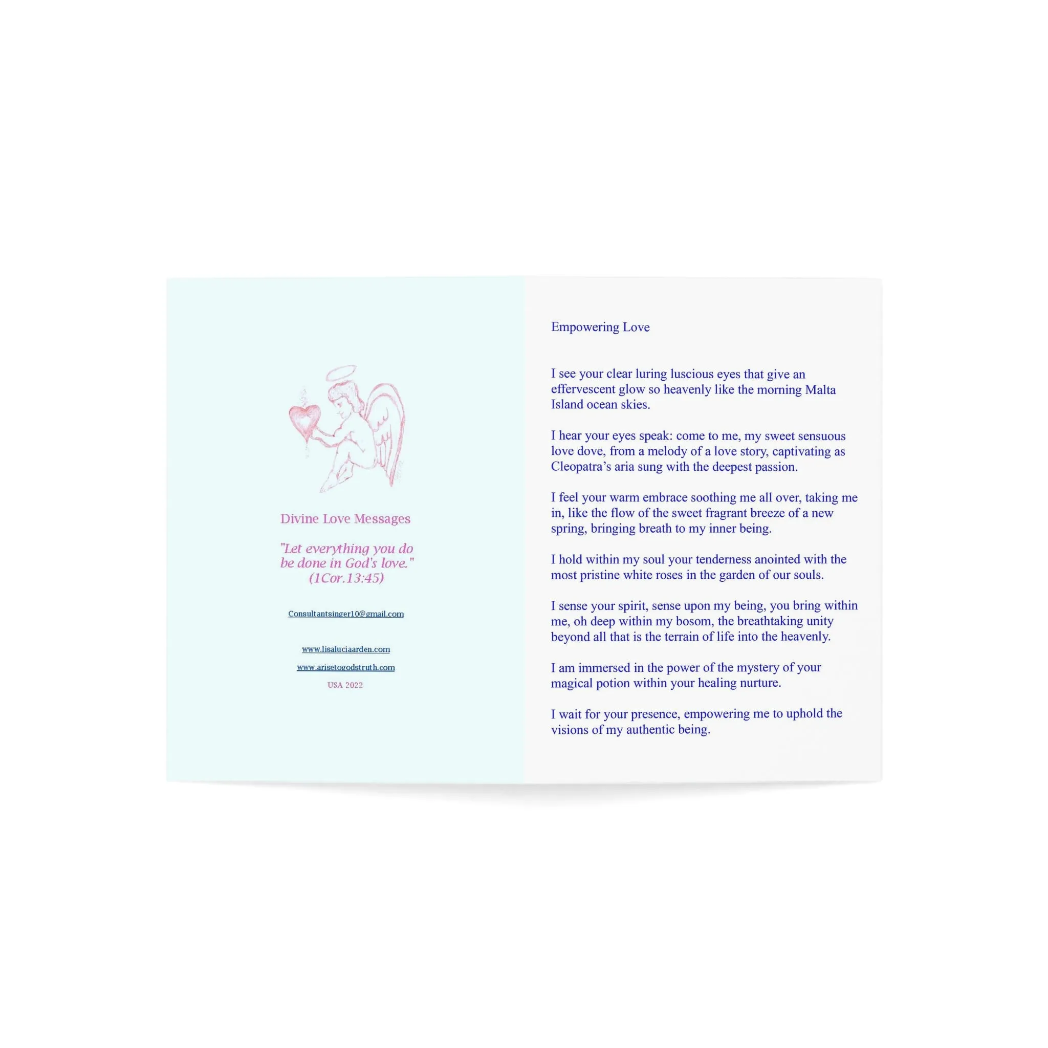 EMPOWERING LOVE CARDS (Greeting Cards (1, 10, 30, and 50pcs))