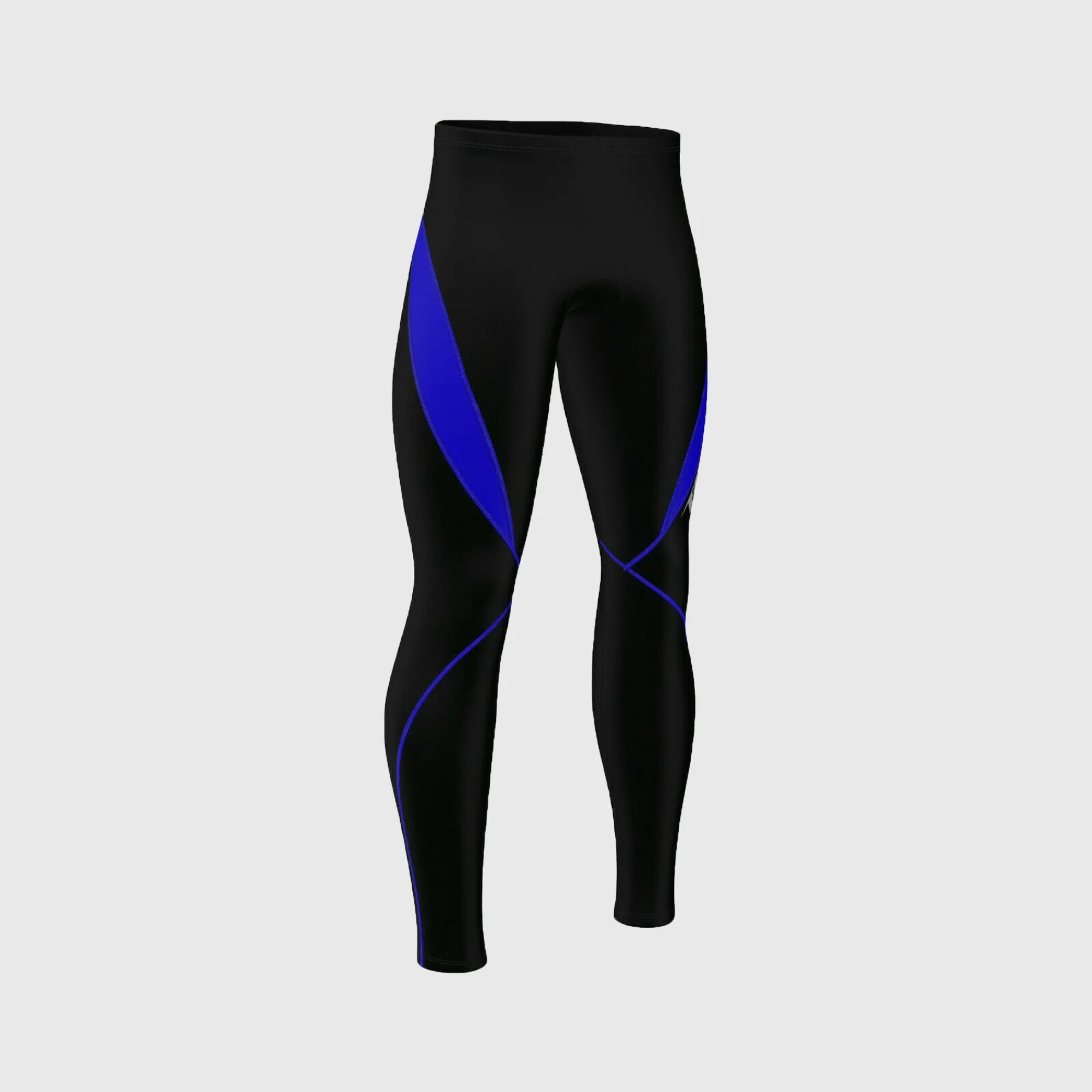 Fdx Viper Men's & Boy's Blue Thermal Padded Cycling Tights